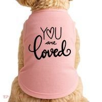 You Are Loved Cute Gift Doggie Tank thumb 0