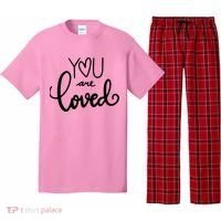 You Are Loved Cute Gift Pajama Set thumb 0