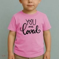 You Are Loved Cute Gift Toddler T-Shirt thumb 2