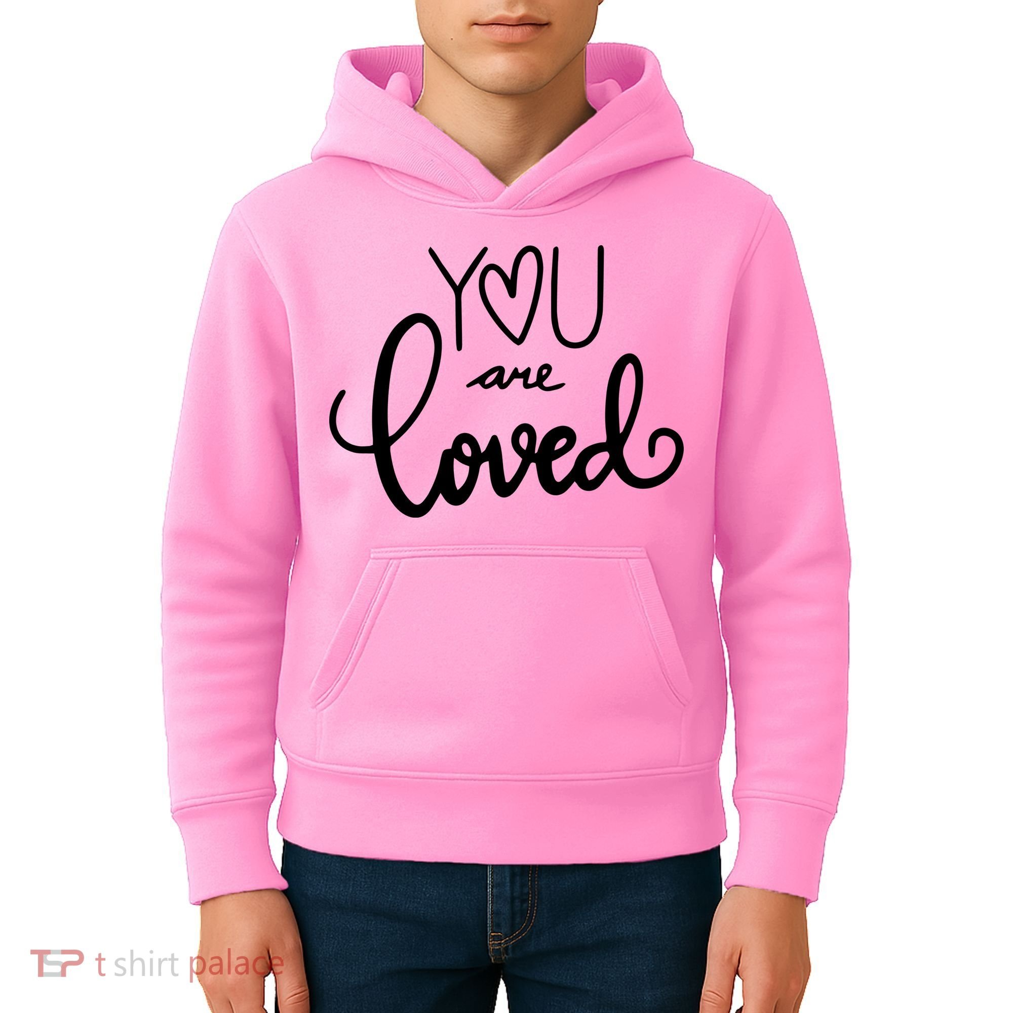 You Are Loved Cute Gift Kids Hoodie