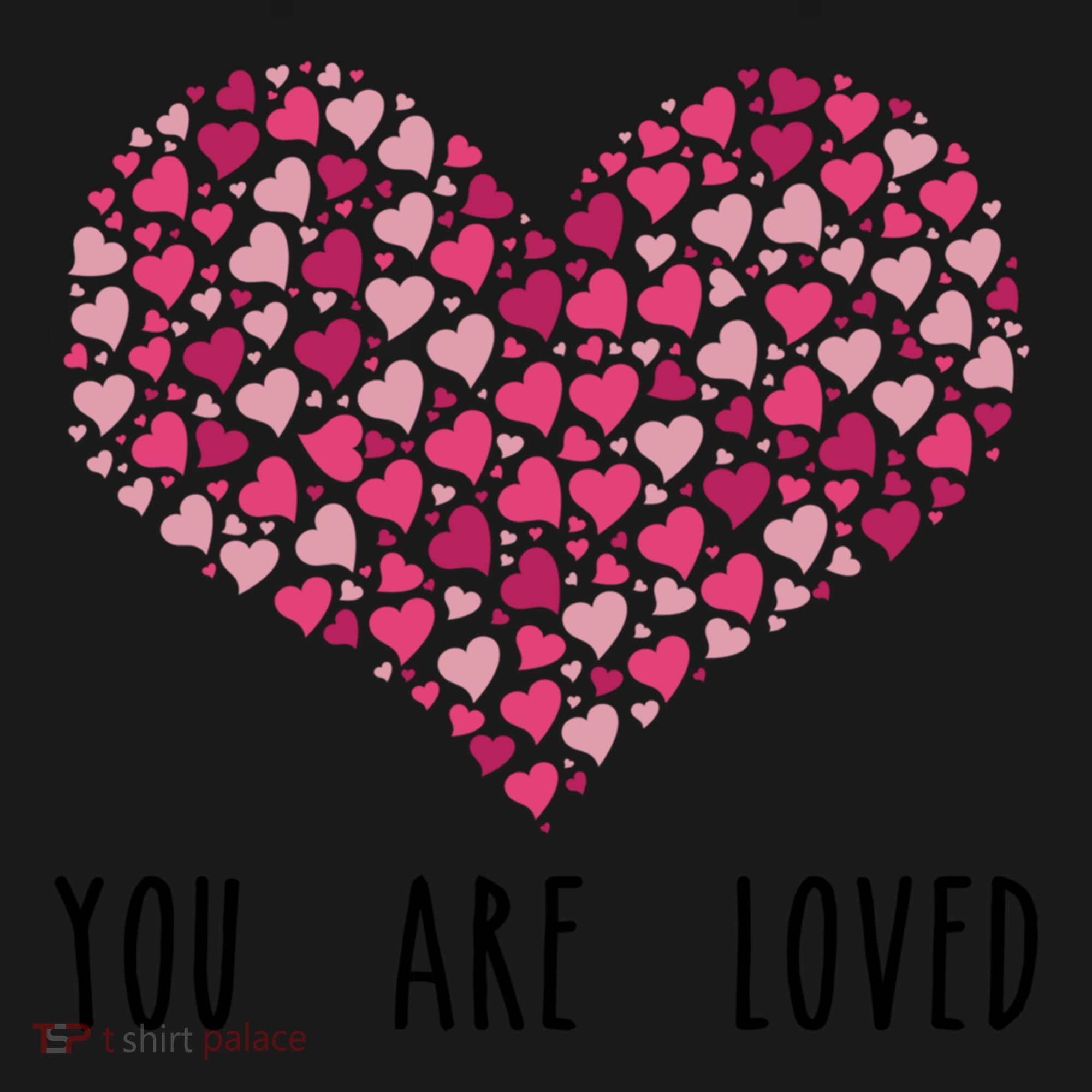 You Are Loved Heart Gift Bucket Hat