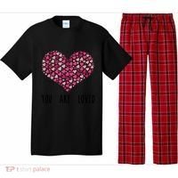 You Are Loved Heart Gift Pajama Set thumb 0