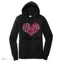 You Are Loved Heart Gift Women's Hoodie thumb 0