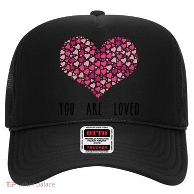 You Are Loved Heart Gift Hat