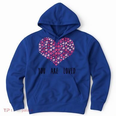 You Are Loved Heart Gift Hoodie