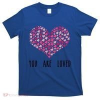 You Are Loved Heart Gift T-Shirt thumb 0