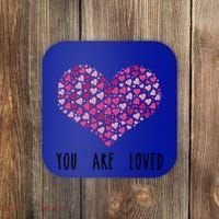 You Are Loved Heart Gift Coaster thumb 0