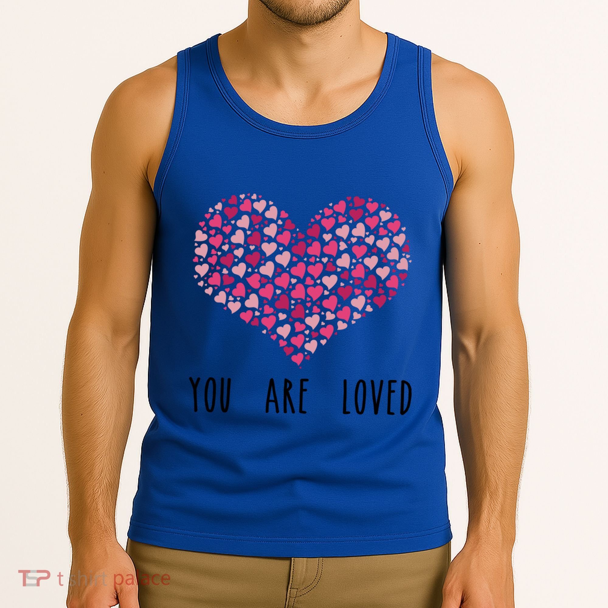 You Are Loved Heart Gift Tank Top