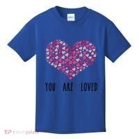 You Are Loved Heart Gift Kids T-Shirt thumb 0