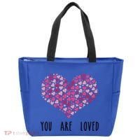 You Are Loved Heart Gift Tote Bag thumb 0