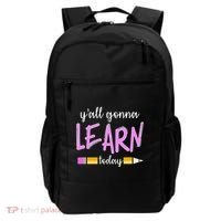 Y'all Gonna Learn Today Backpack thumb 0
