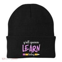 Y'all Gonna Learn Today Beanie thumb 0