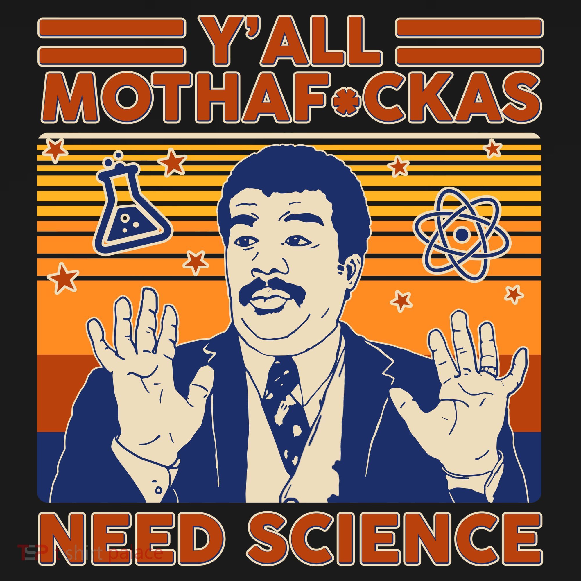 Y'all MothaF*ckas Need Science Funny Doggie Tank