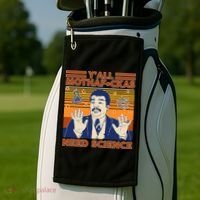 Y'all MothaF*ckas Need Science Funny Golf Towel thumb 2