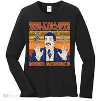 Y'all MothaF*ckas Need Science Funny Women's Long Sleeve Shirt thumb 0