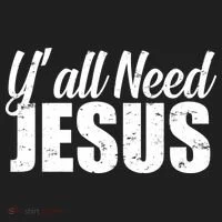 Yall Need Jesus Women's Sweatshirt thumb 2