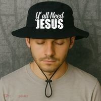 Yall Need Jesus Bucket Hat thumb 2