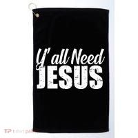 Yall Need Jesus Golf Towel thumb 0
