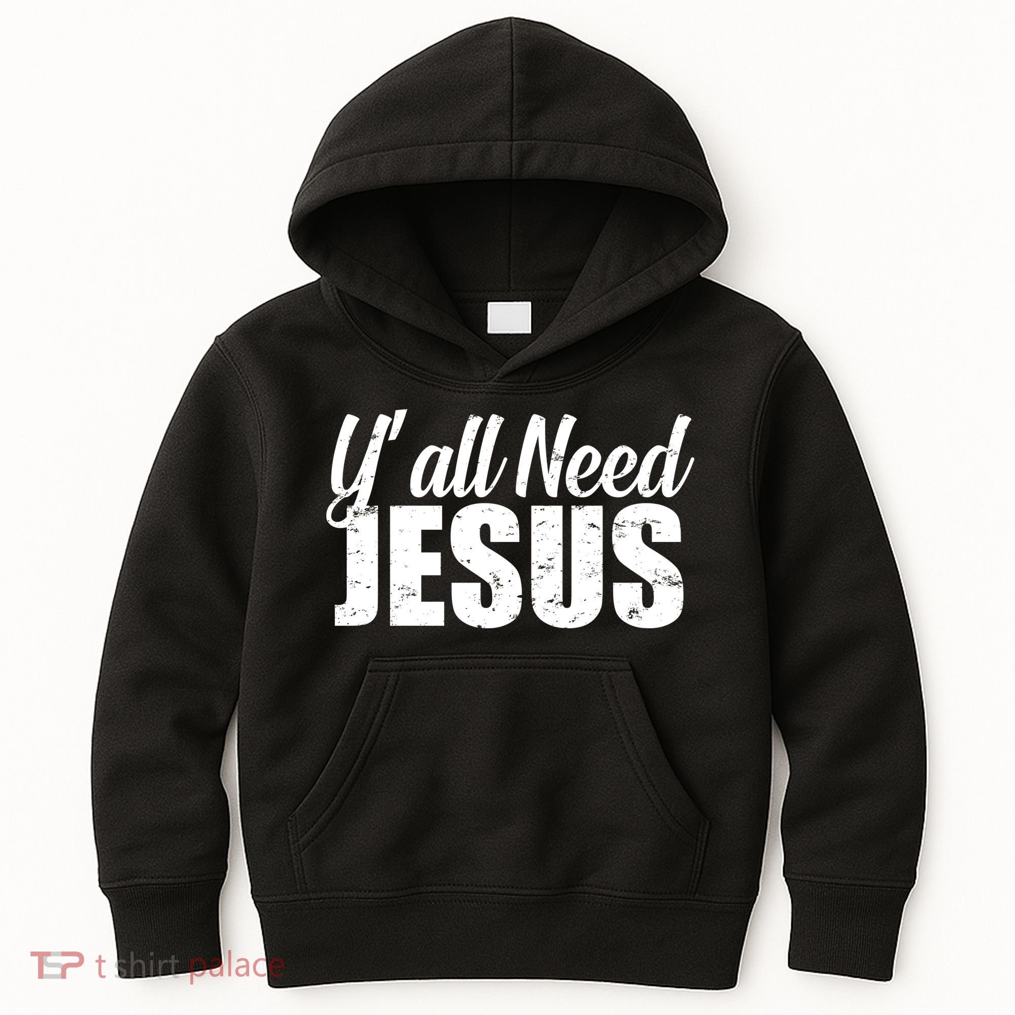 Yall Need Jesus Kids Hoodie