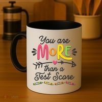 You Are More Than Your Test Score Coffee Mug thumb 4