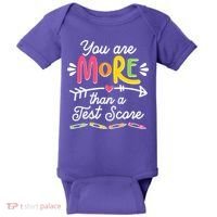 You Are More Than Your Test Score Baby Bodysuit thumb 0