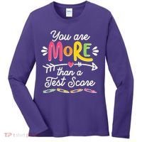 You Are More Than Your Test Score Women's Long Sleeve Shirt thumb 0