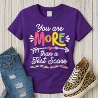 You Are More Than Your Test Score Women's T-Shirt thumb 3