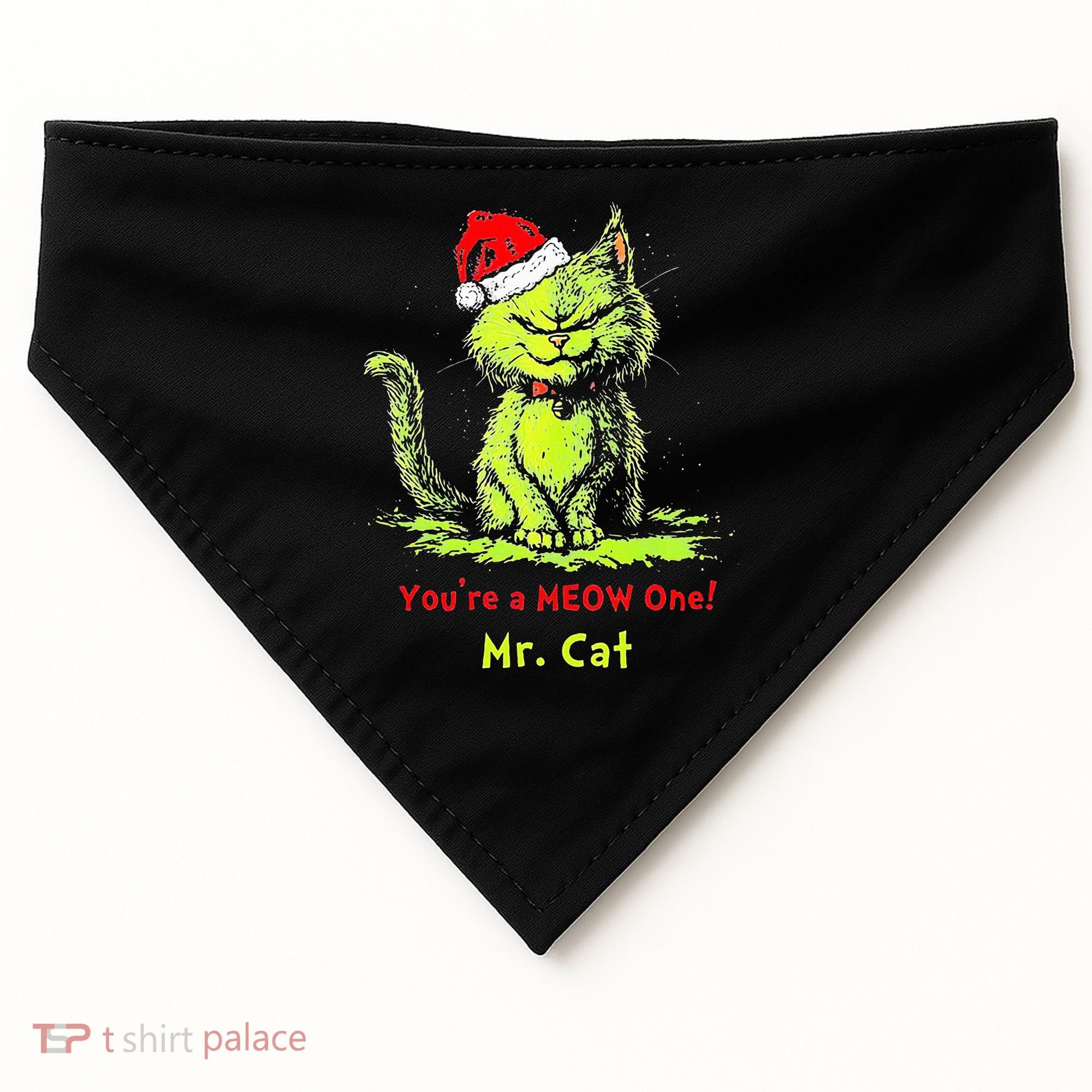 YouRe A Meow One Mr Cat USA-Made Doggie Bandana