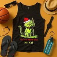 YouRe A Meow One Mr Cat Tank Top thumb 4