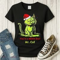 YouRe A Meow One Mr Cat Women's T-Shirt thumb 3