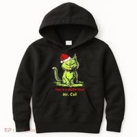 YouRe A Meow One Mr Cat Kids Hoodie thumb 0