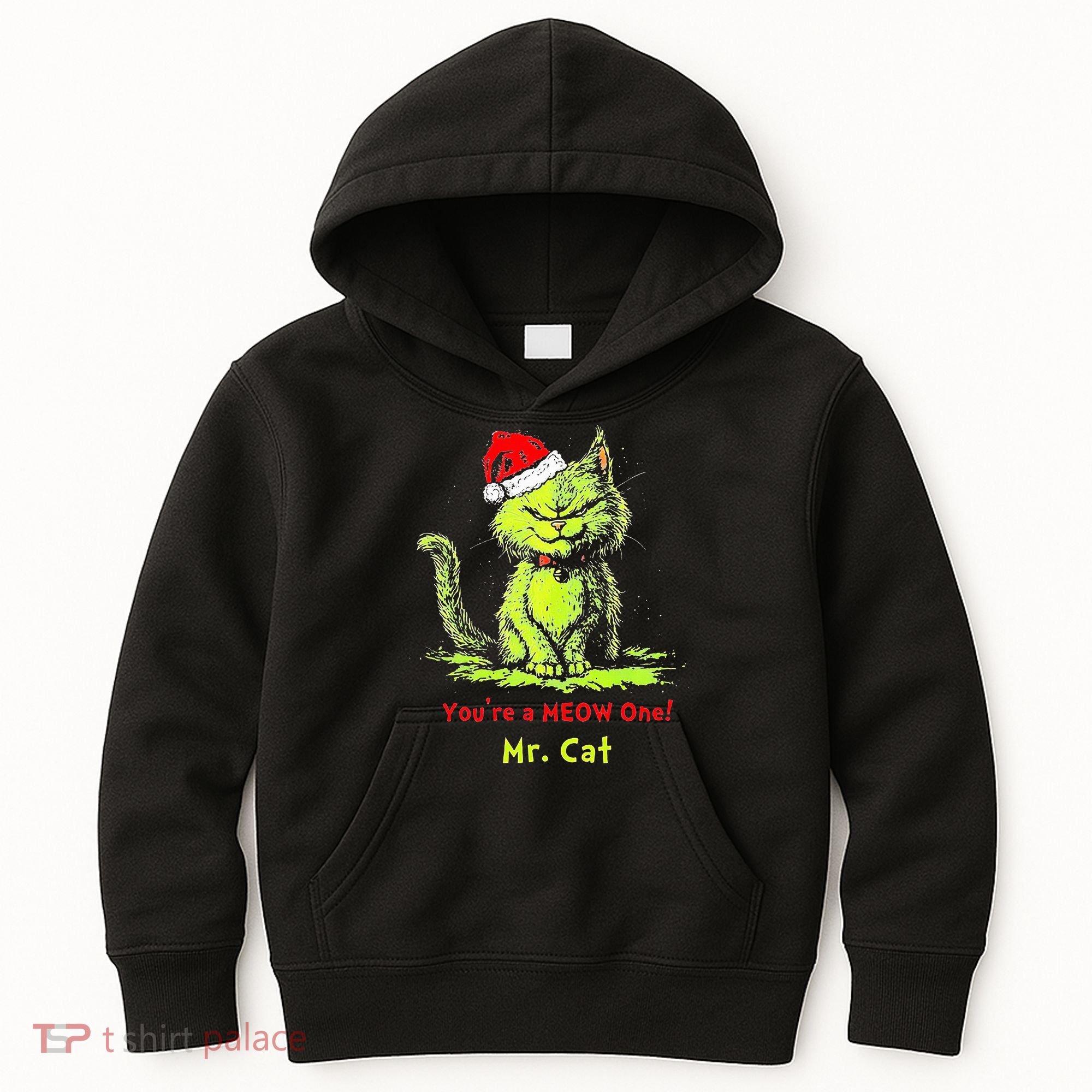 YouRe A Meow One Mr Cat Kids Hoodie