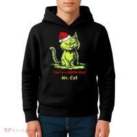 YouRe A Meow One Mr Cat Kids Hoodie thumb 4