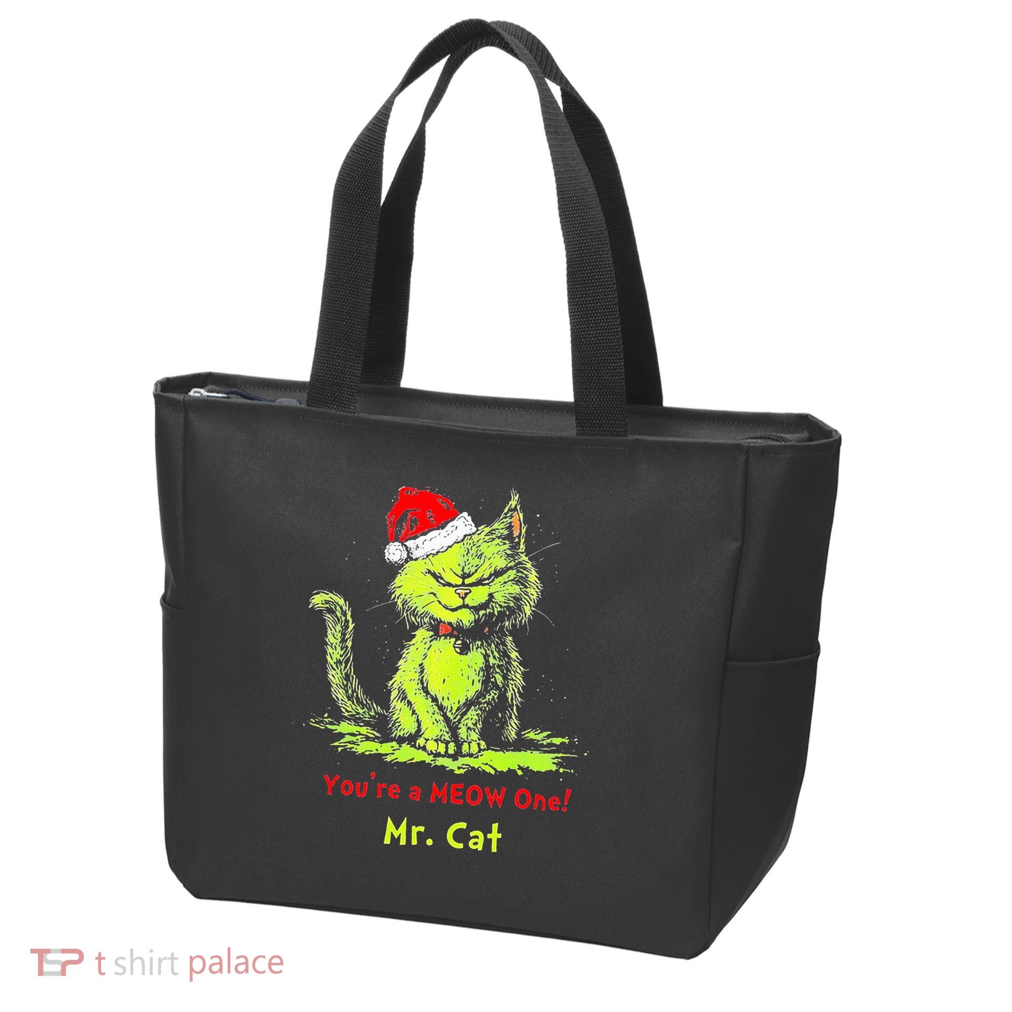 YouRe A Meow One Mr Cat Tote Bag