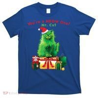 You're A Meow One Mr Cat Christmas Holiday Funny Cute Gift T-Shirt thumb 0