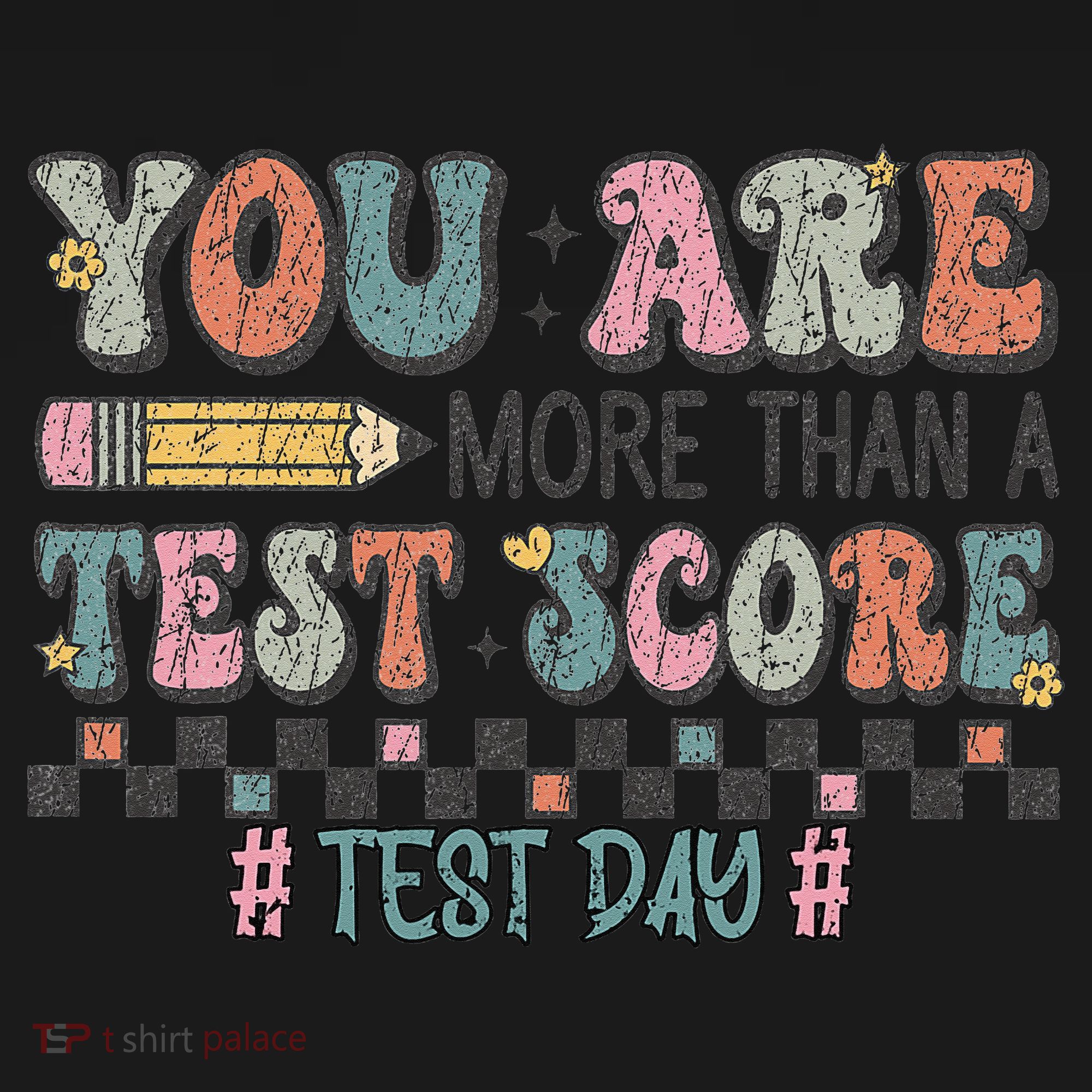 You Are More Than A Test Score Testing Day Women Women's Tank Top