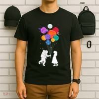 You Are My Universe Cute Space T-Shirt thumb 6