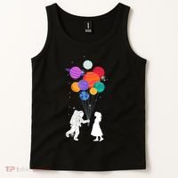 You Are My Universe Cute Space Tank Top thumb 2