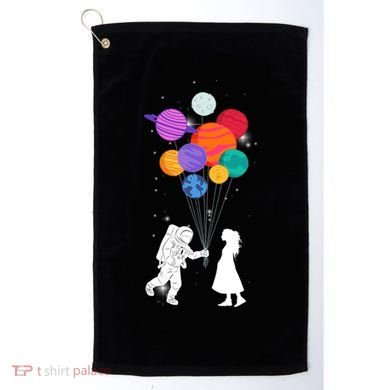 You Are My Universe Cute Space Golf Towel