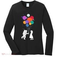 You Are My Universe Cute Space Women's Long Sleeve Shirt thumb 0