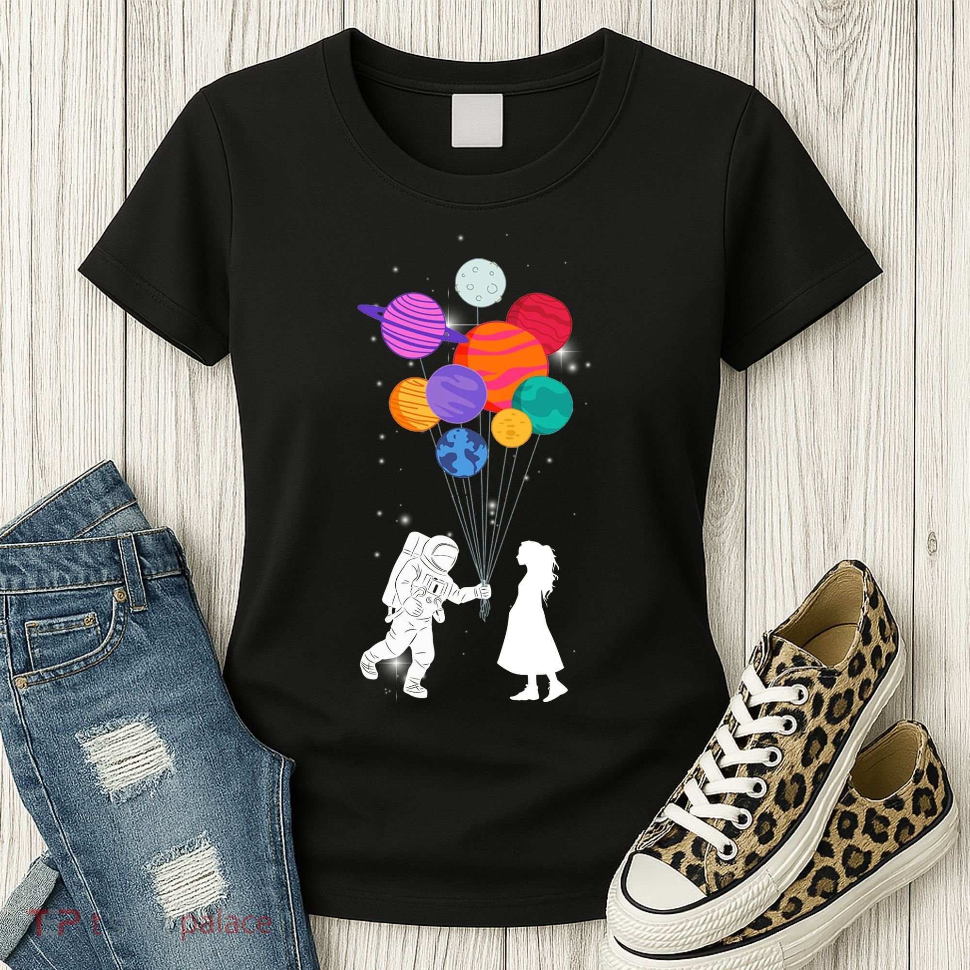 You Are My Universe Cute Space Women's T-Shirt