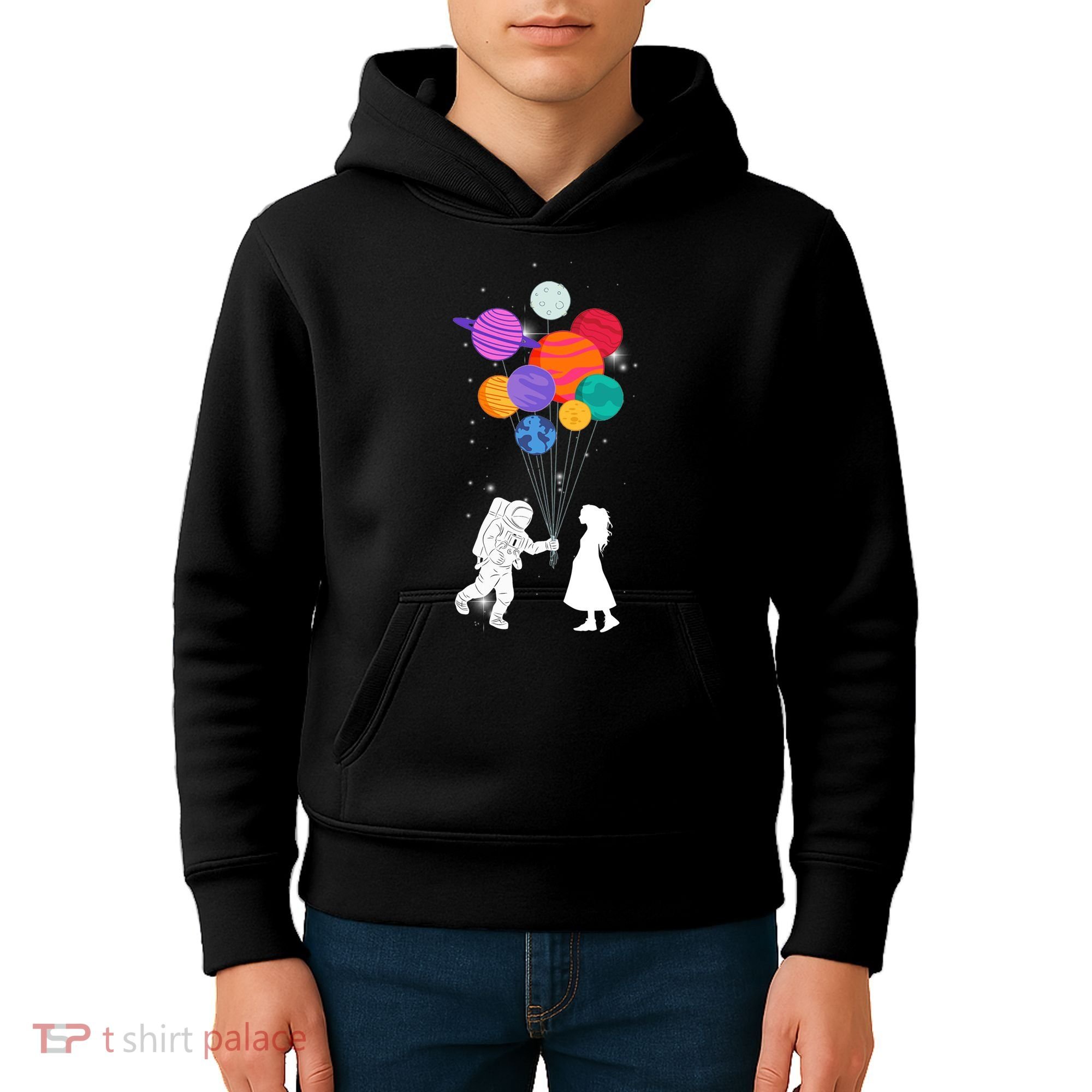 You Are My Universe Cute Space Kids Hoodie