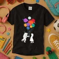 You Are My Universe Cute Space Kids T-Shirt thumb 3
