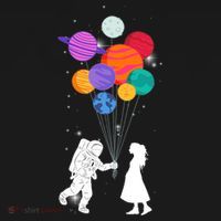 You Are My Universe Cute Space Tote Bag thumb 4