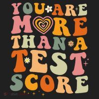 You Are More Than A Test Score Teacher Testing Test Day Golf Towel thumb 3