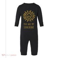 You Are My Sunshine Infant Fleece One Piece thumb 0