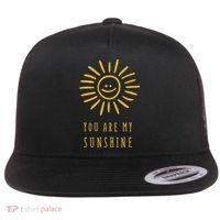 You Are My Sunshine Flat Bill Trucker Hat thumb 0