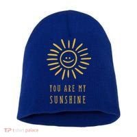 You Are My Sunshine Short Acrylic Beanie thumb 0