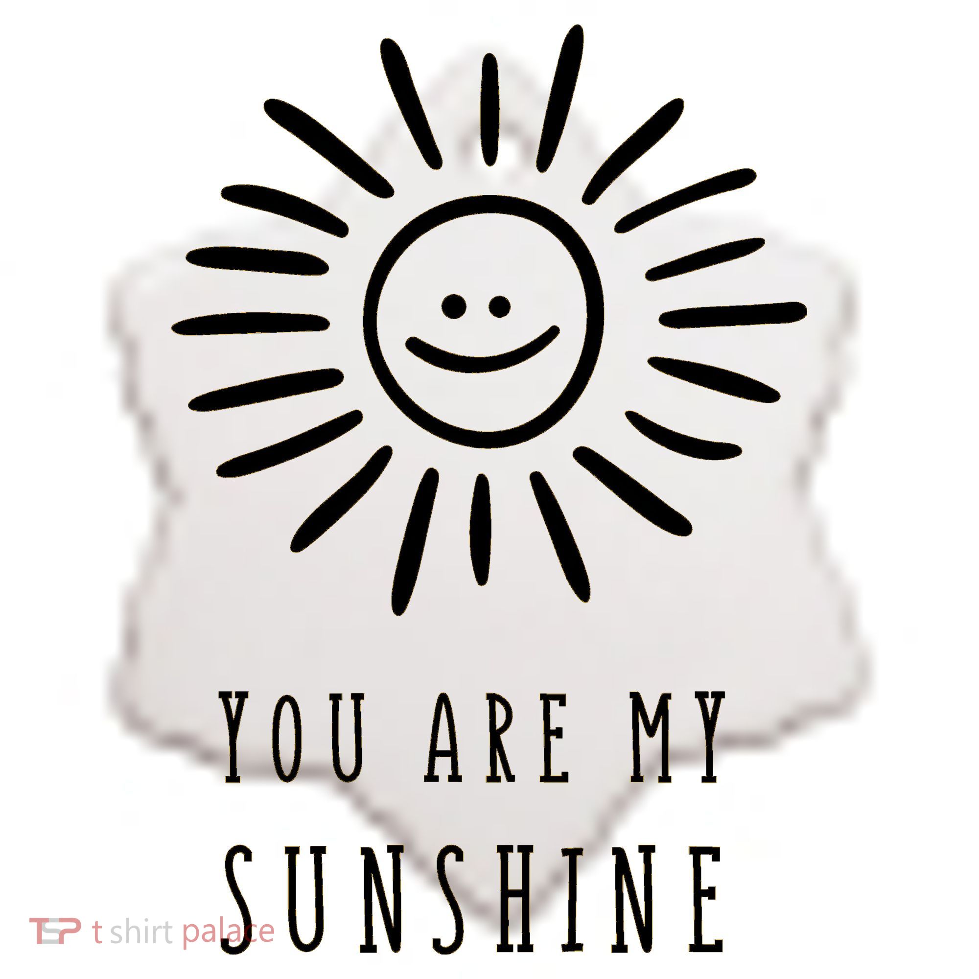 You Are My Sunshine Ceramic Ornament