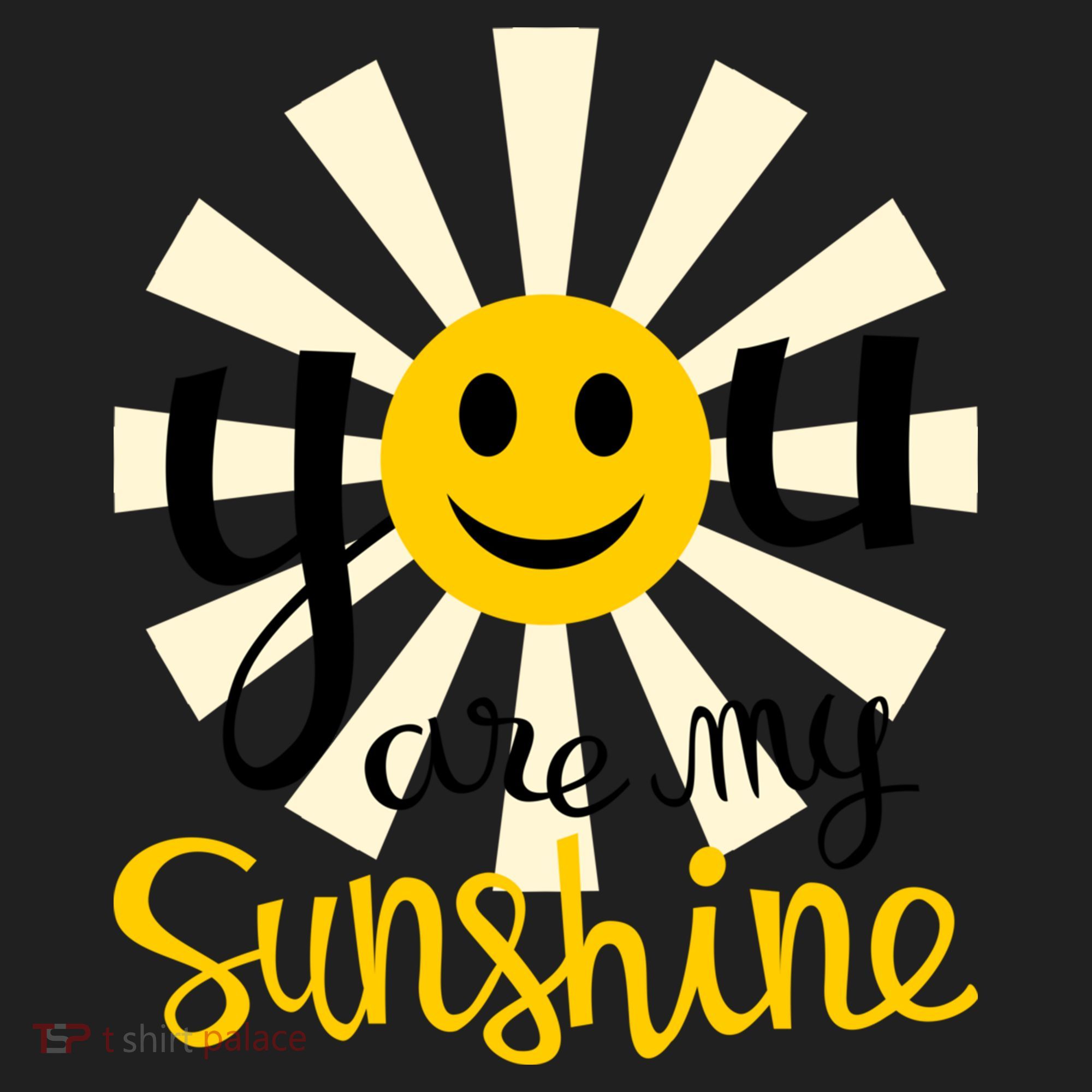 You Are My Sunshine Smiley Smiling Sun Gift Hat